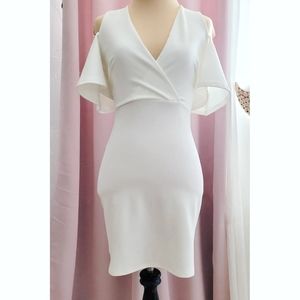 Forever 21 Open-Shoulder Mini Dress